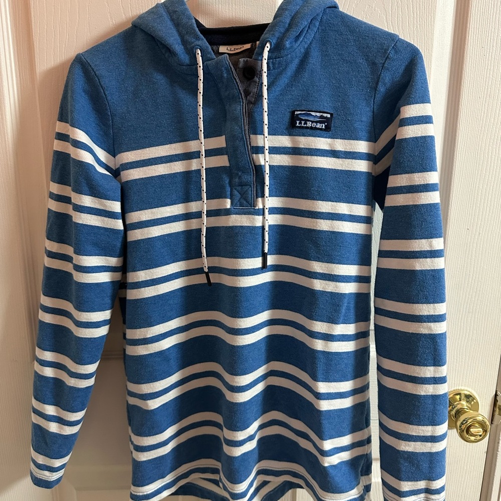 HOODED L.L.BEAN PULLOVER